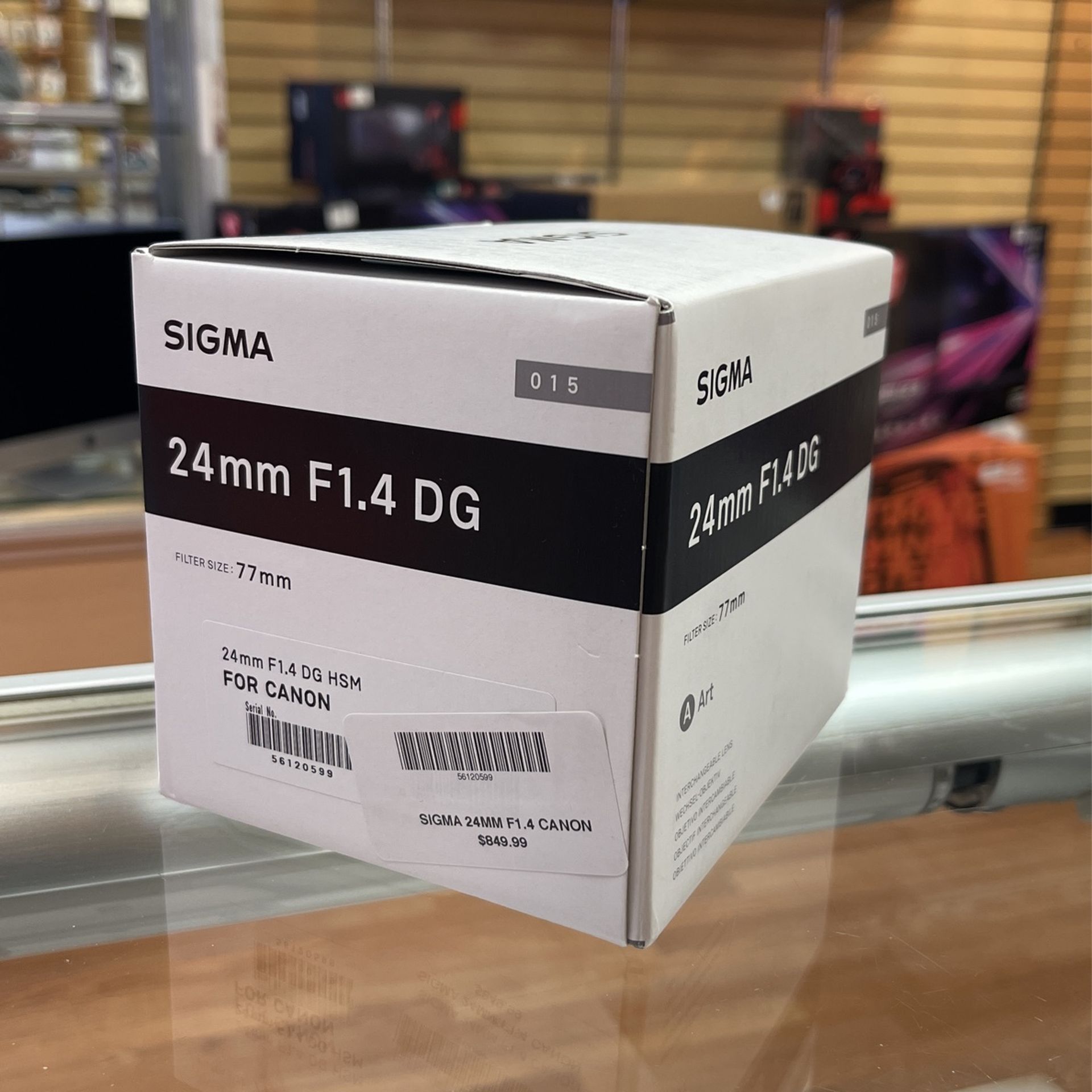 Sigma 24mm F1.4 For Canon