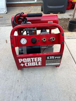 Porter cable commercial air Compressor 4 Gallons super quiet asking $160 thanks