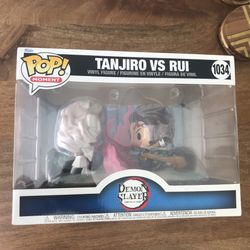Funko Pop! Movie Moment - Tanjiro vs Rui