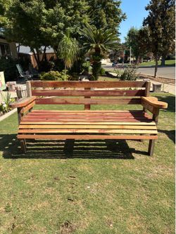❤️🪵Redwood Garden Bench🪑