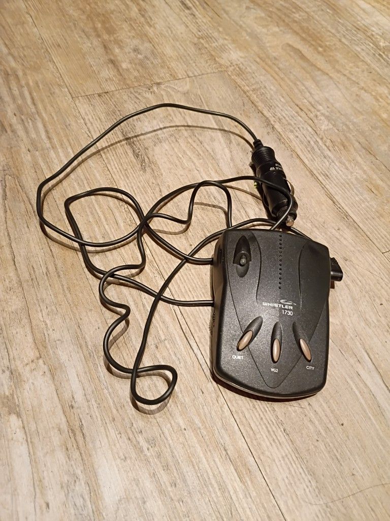 Laser Radar Detector Whistler 1730 In City Highway Settings