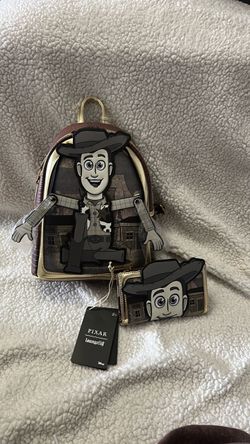 Disney Toy Story Woody Backpack and Wallet, Brand New