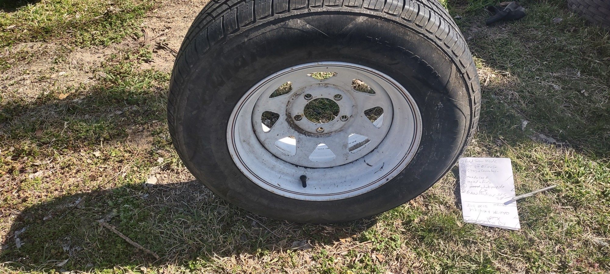 Ford Ranger Spare 215 70r15 1998