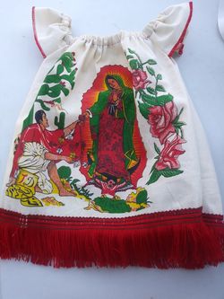 Ropa Mexicans con la imagen de la Virgen de Guadalupe
