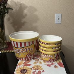 Pop Corn Containers.