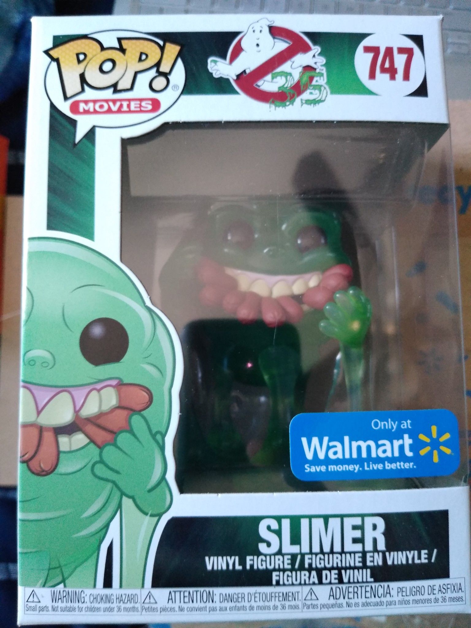 Ghoster busters Slimer Funko pop (not mint)