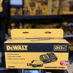Dewalt 6.0 AH Battery and supercharger 6.0 AMP ( combo )  