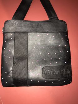 Calvin Klein Messenger bag with AB Crystals