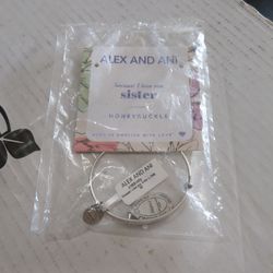 Alex And Ani Honeysuckle Sister Bracelet 