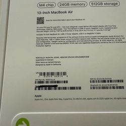 13 Inch MacBook Air M4 Chip