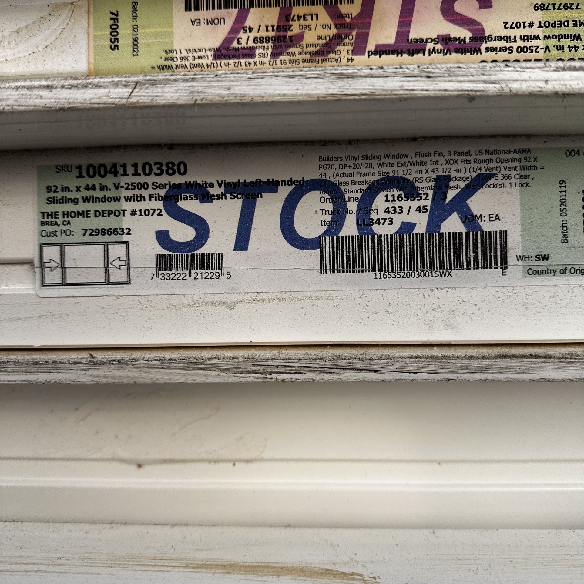 Vinyl  Windows double pain