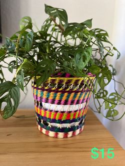 Wicker straw Basket
