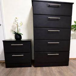 Chest And One Nightstand 