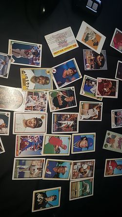 Baseball cards