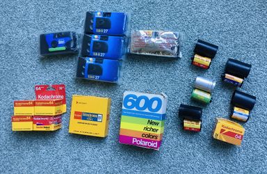 New In Box Vintage Film, Prints And Slides