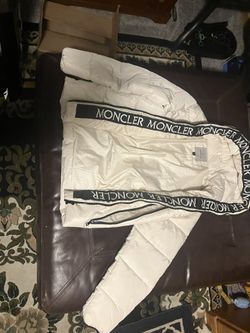 Cream White Moncler Jacket