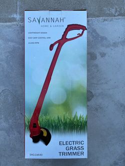Savannah Home & Garden Electric Grass Trimmer