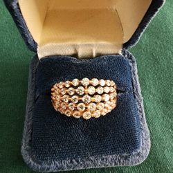 Real 14K Rose Gold Ring