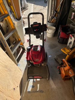 Broken down power washer
