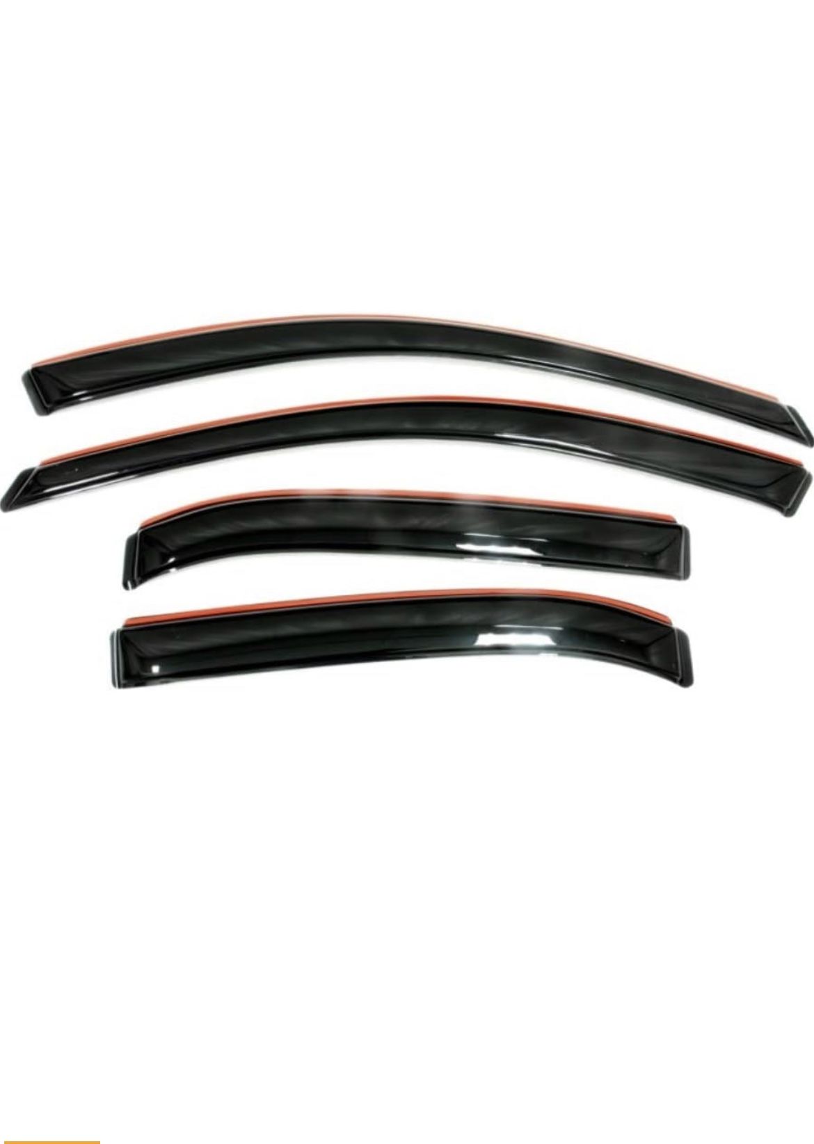 Auto Ventshade [AVS] In-Channel Ventvisor / Rain Guards | Fits 2015 - 2022 Chevrolet/GMC Colorado/Canyon Crew Cab- Smoke, 4 pcs. | 194995