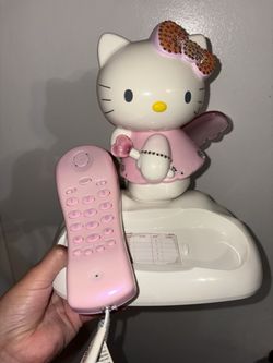 Hello Kitty Landline Phone With Caller ID