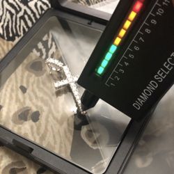 Moissanite Cross Pendant 
