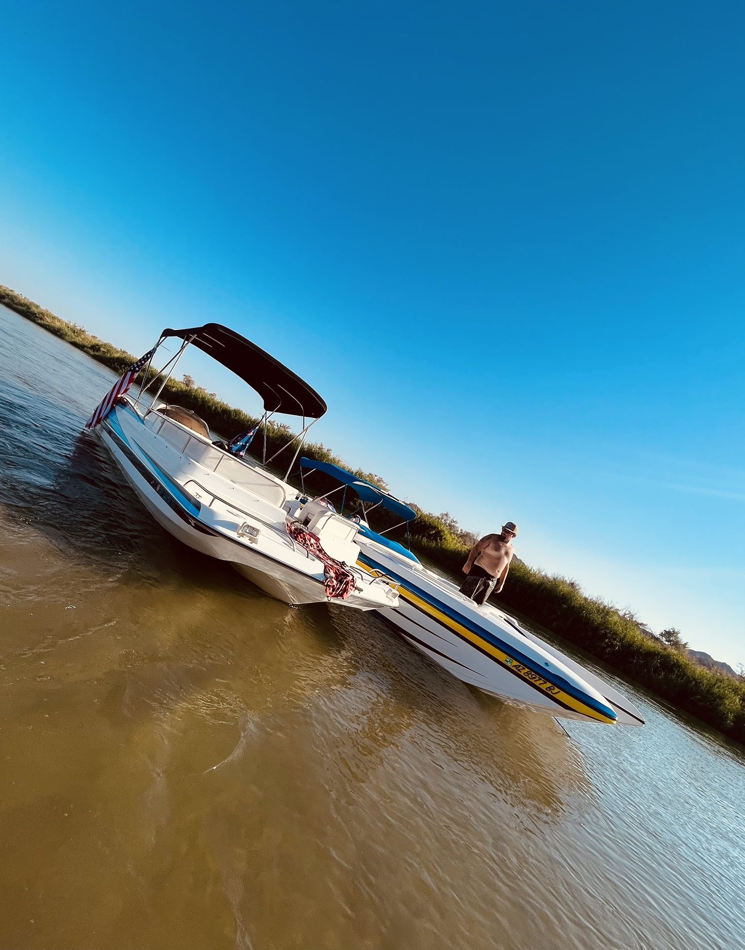 2000 Smoker Craft Performance Deck Boat for Sale in Lakeside, CA OfferUp