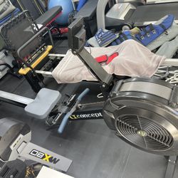 Concept 2 rowing machine