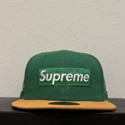 Supreme New Era Hat. Size: 7 5/8