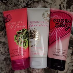 New VS lotions, Each