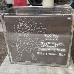 Very Rare XY Furious Fists Elite Trainer Box Pokemon Cards (4th ETB Ever!) - Tear Shown in Photo