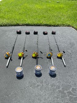 Deep sea fishing rods and reels