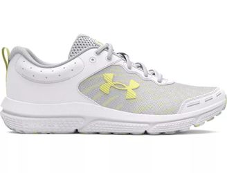 Under Armour Women's Charged Assert 10 White Running Shoes Size 7.5