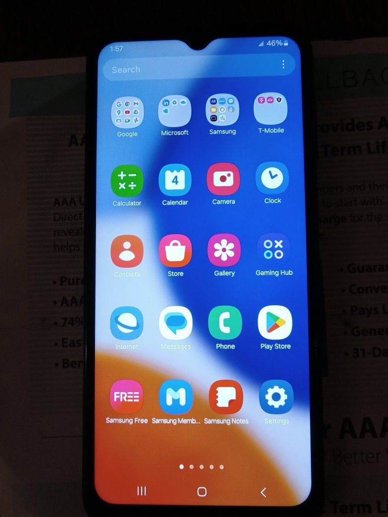 Galaxy Samsung A 14. 5G  T Móvil 