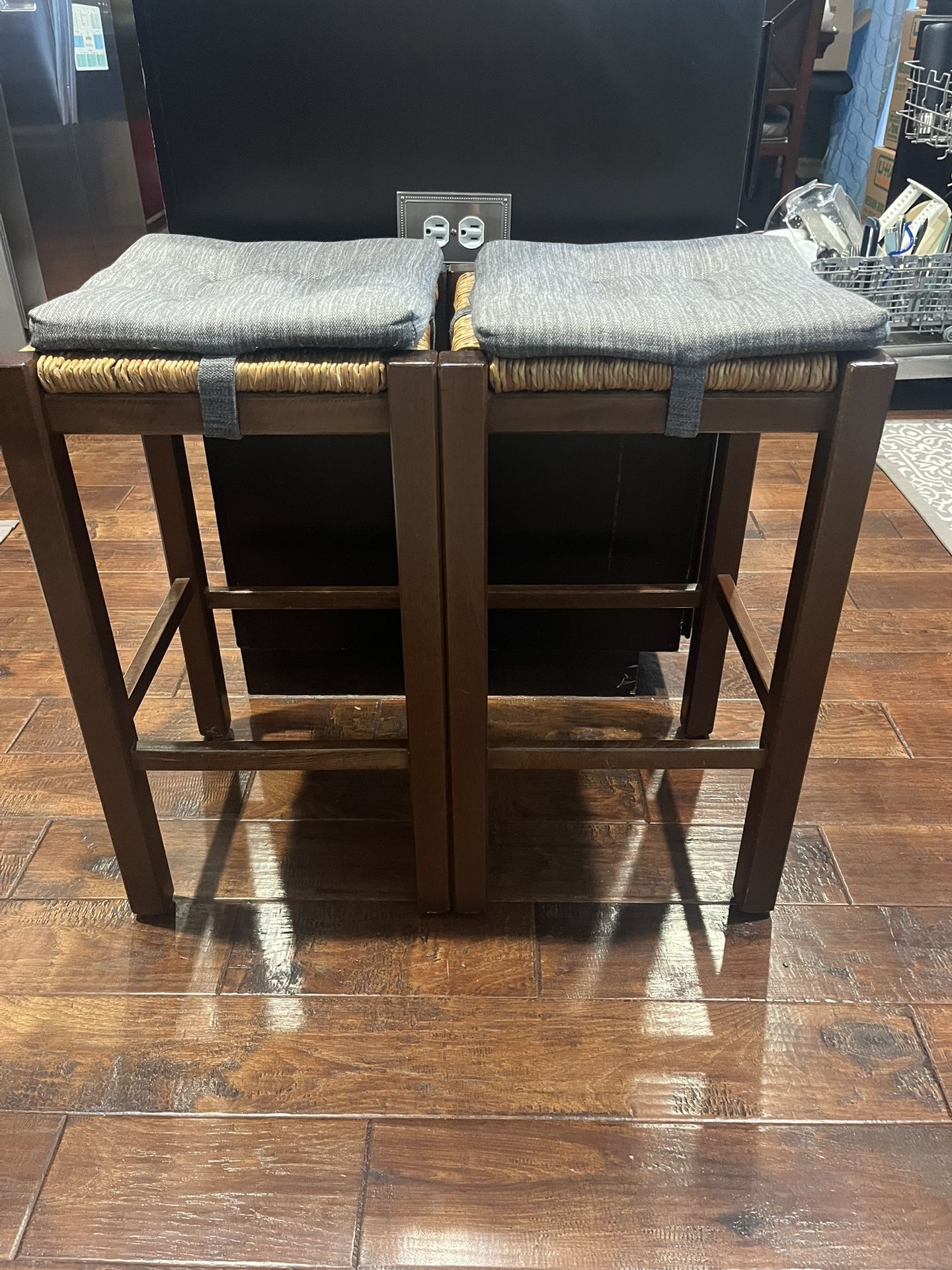 Wooden stools