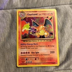 Mint Evolutions Holo Charizard Pokemon Card Rare