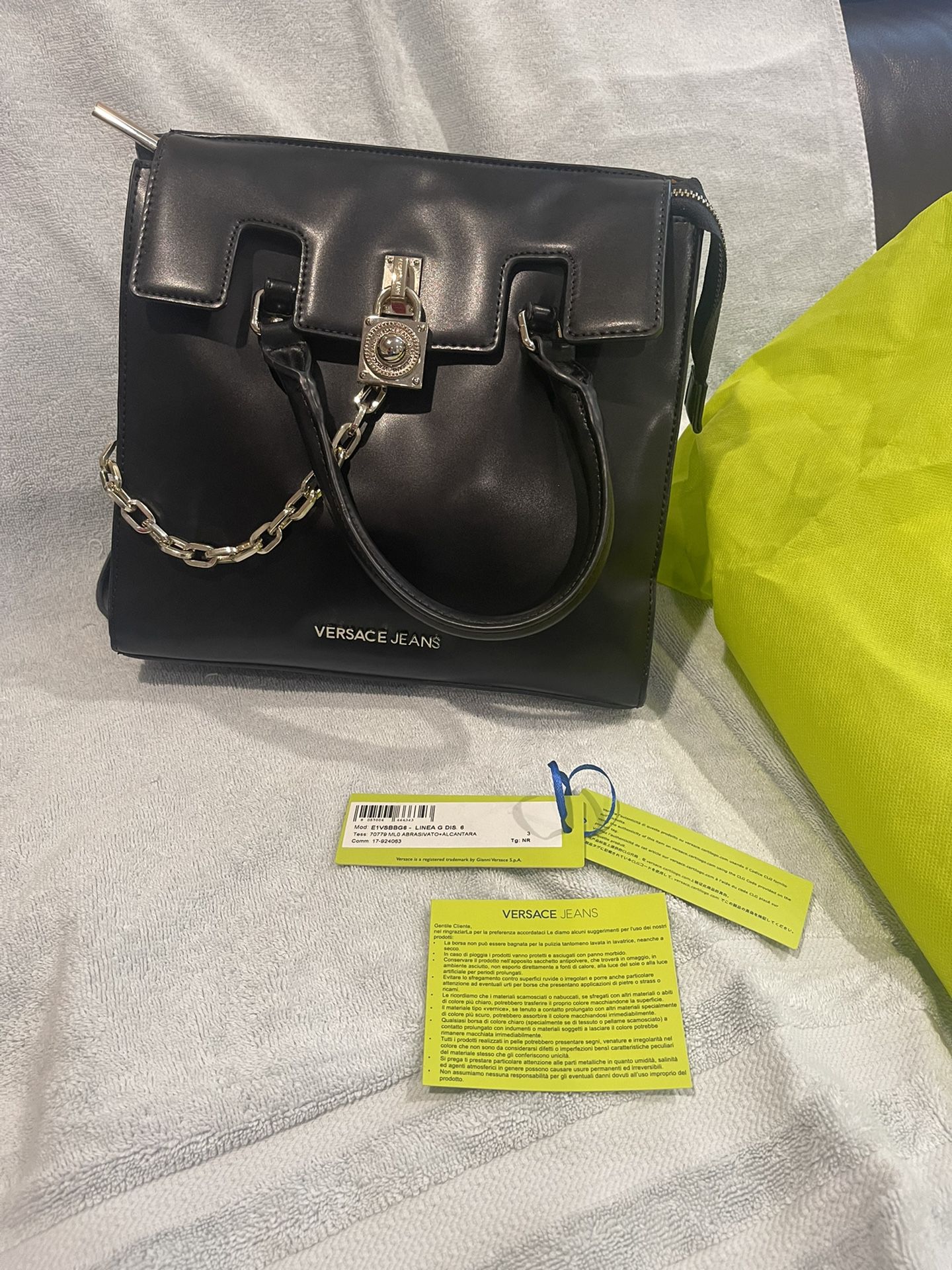 Versace shoulder handbag  With Dust bag 