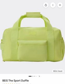 Beis The Sport Duffle Backpack