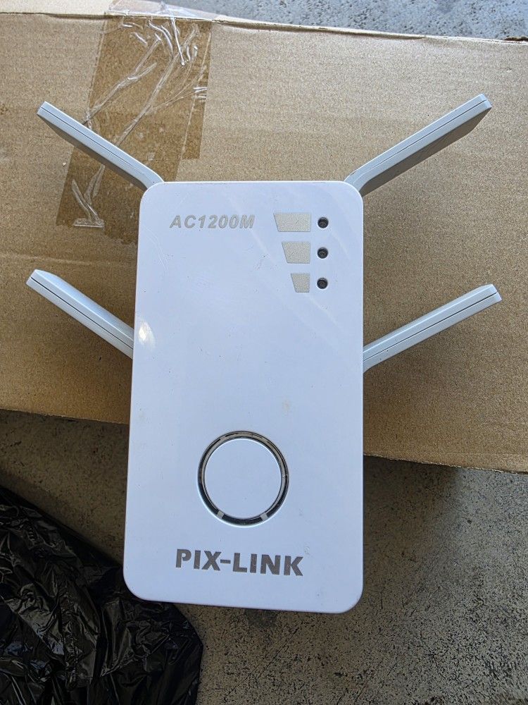 Dual Band Wifi Extender Signal Booster Max Range 1500 Feet Internet Router