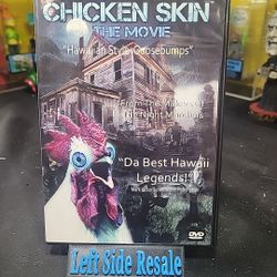 CHICKEN SKIN THE MOVIE DVD/2015/RARE OOP/HAWAIIAN STYLE GOOSEBUMPS/INDIE FILM