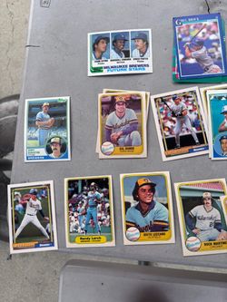 Milwaukee Brewers Baseball Card Lot