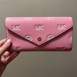 MK Pink Wallet