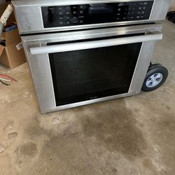 28 Inch Electric In-wall Oven And Microwave
