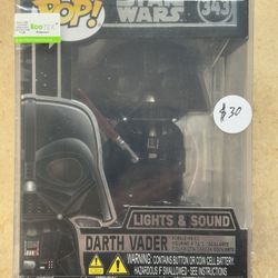 💡🔊 Darth Vader Funko – Lights & Sound | Mint in Case | Never Opened!