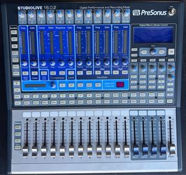 PreSonus StudioLive and 2 powered EV ZLX-15 powered speakers