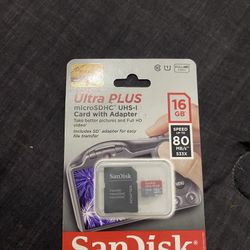New 16gb Micro SD Card