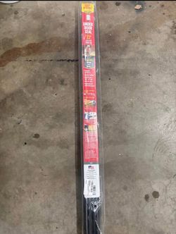 New- 36 in. Brown Vinyl U-Shape Slide-On Under Door Seal