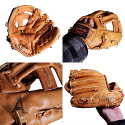 Rare Louisville Slugger Los Angeles Angeles Official Baseball Glove Top Grain Cowhide Rawhide Lacing Pro Model (Right Handed Throw) In good pre-owned 