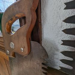 Antique Lumber Saws