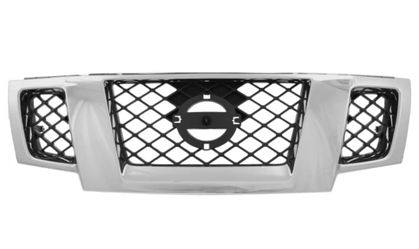 2009 to 2019 Nissan Frontier Front Upper Chrome Grill